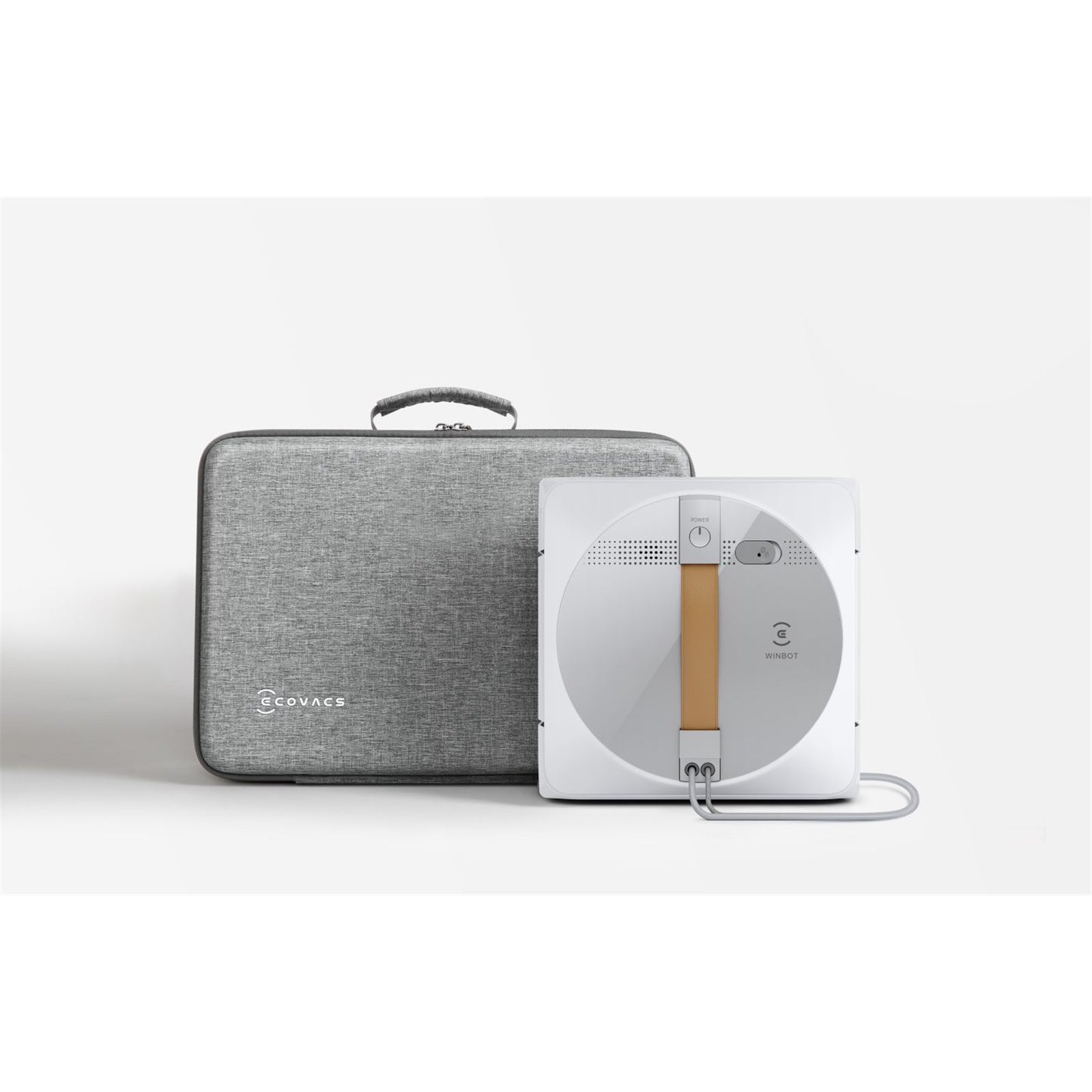 EcoVacs Winbot W1 Pro Smart Window Cleaning Robot 2800Pa Power, Edge Detection technology Win-Slam 3.0 Path Planning