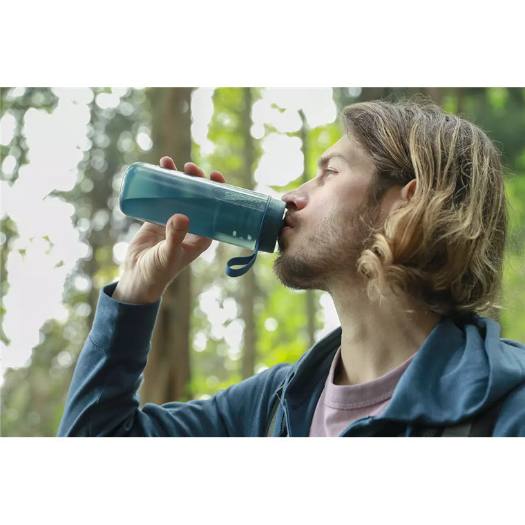 Philips AWP2712BLR GO ZERO ACTIVE HYDRATION BOTTLE WITH FITNESS FILTER 590ML BLUE