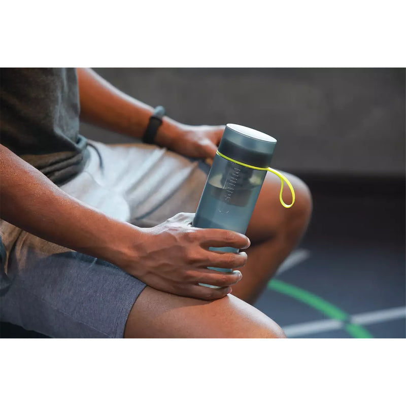 Philips AWP2722GRR Go Zero Active Hydration Bottle with Adventure Filter 590ML Grey
