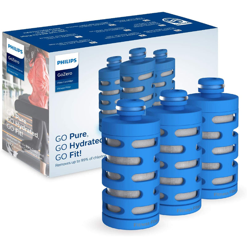 Philips AWP287 GO ZERO FITNESS BOTTLE FILTER CARTRIDGE 3 PACK