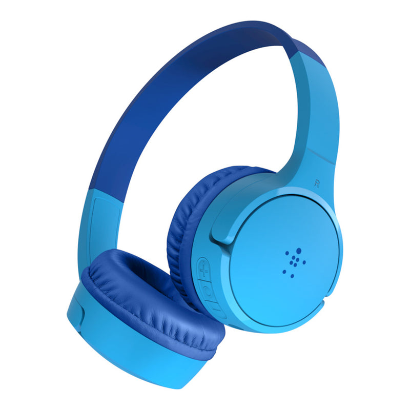 Belkin SoundForm Mini Wireless Headphones for Kids - Blue