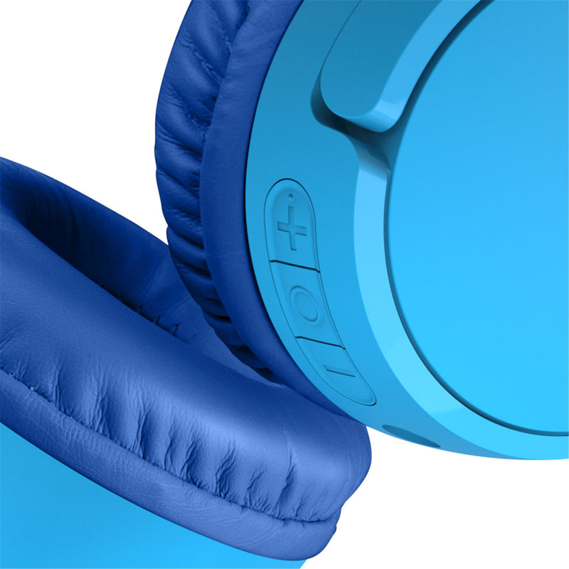 Belkin SoundForm Mini Wireless Headphones for Kids - Blue