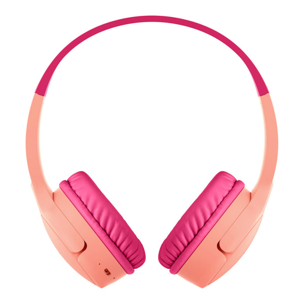 Belkin SoundForm Mini Wireless Headphones for Kids - Pink