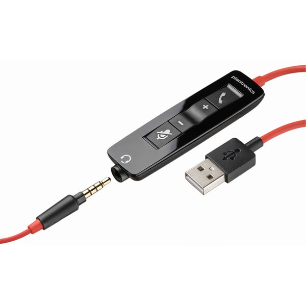 HP Poly Blackwire 5220 USB A Wired On-Ear Headset Headset