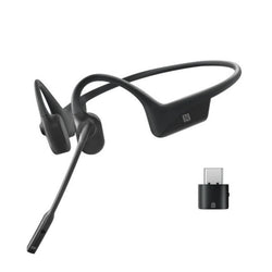 Shokz OpenComm UC Wireless Open-Ear Bone Conduction Stereo Business Headset - Black