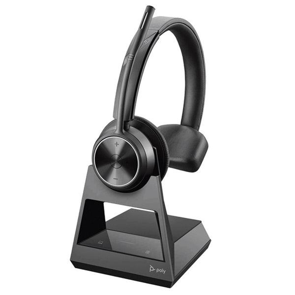HP Poly Savi 7310 DECT Wireless On-Ear Headset, Mono with Stand - UC Certified