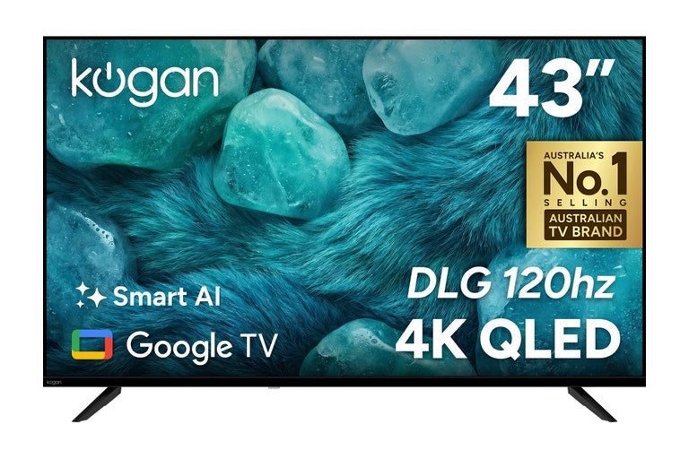 Kogan 43" QLED 4K Smart AI Google TV - Q9V