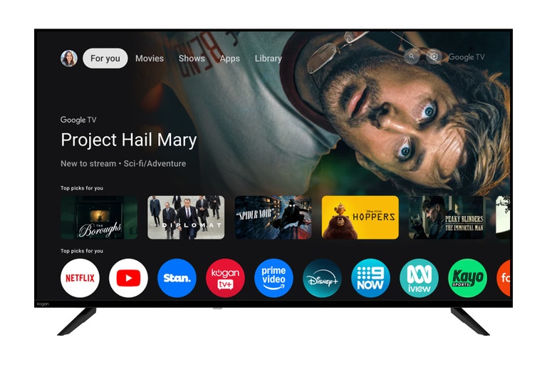 Kogan 43" QLED 4K Smart AI Google TV - Q9V