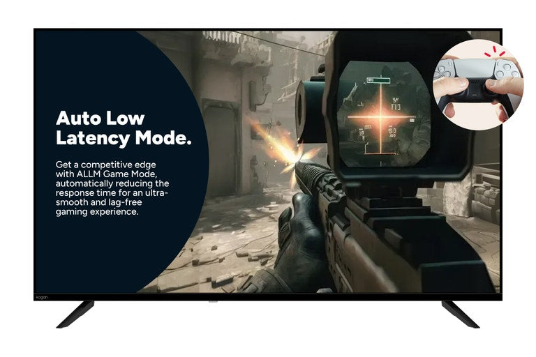 Kogan 43" QLED 4K Smart AI Google TV - Q9V