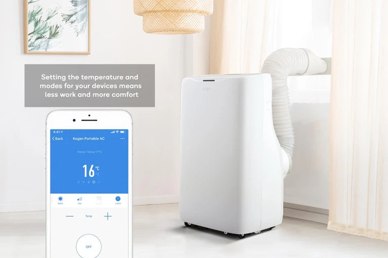 Kogan SmarterHome™ 4.1kW Inverter Portable Air Conditioner (14,000 BTU)