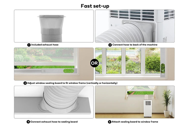 Kogan SmarterHome™ 2.6kW Portable Air Conditioner (9,000 BTU)