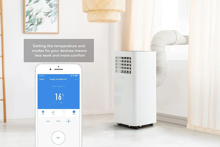 Kogan SmarterHome™ 2.6kW Portable Air Conditioner (9,000 BTU)