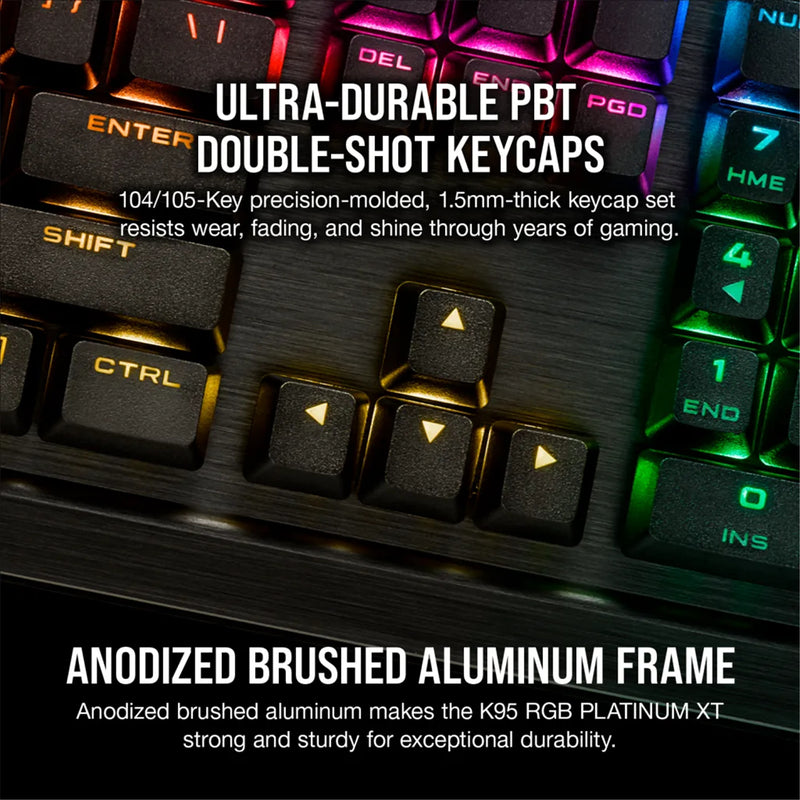 Corsair K95 RGB Platinum XT Mechanical Gaming Keyboard