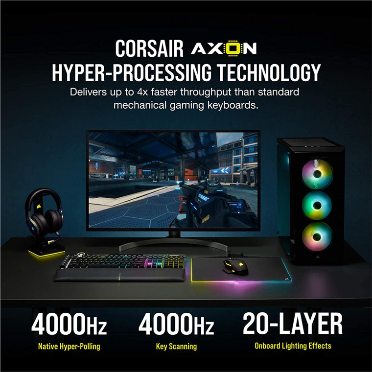 Corsair K100 Optical RGB Mechanical Gaming Keyboard