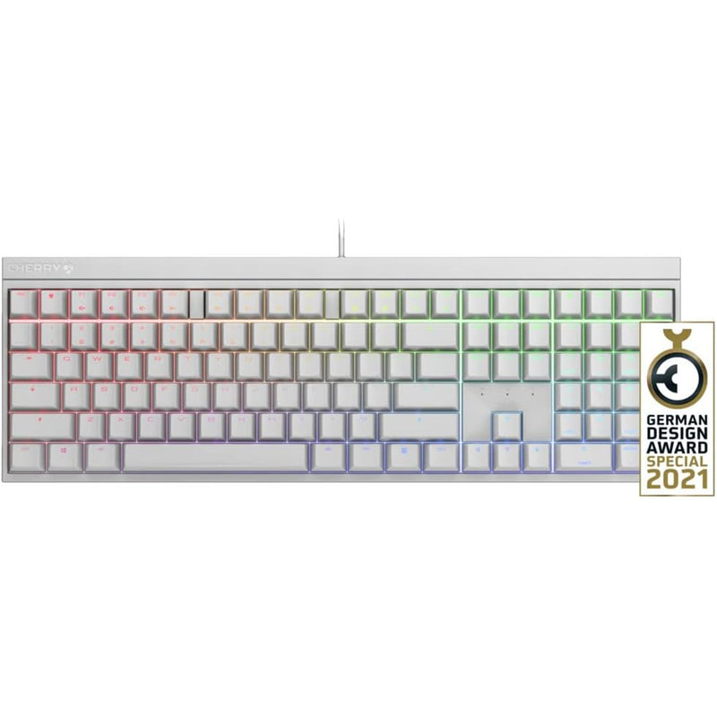 CHERRY MX 2.0S RGB Mechanical Gaming Keyboard - White