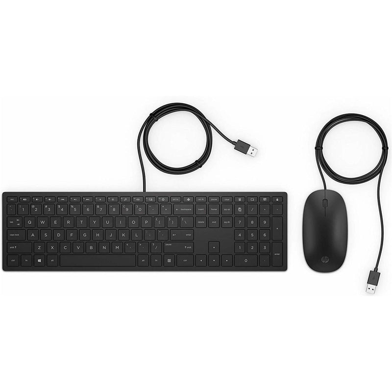 HP 4CE97AA Pavilion 400 USB Wired Slim Keyboard and Mouse