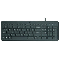 HP 664R5AA 150 USB Wired Keyboard - Black