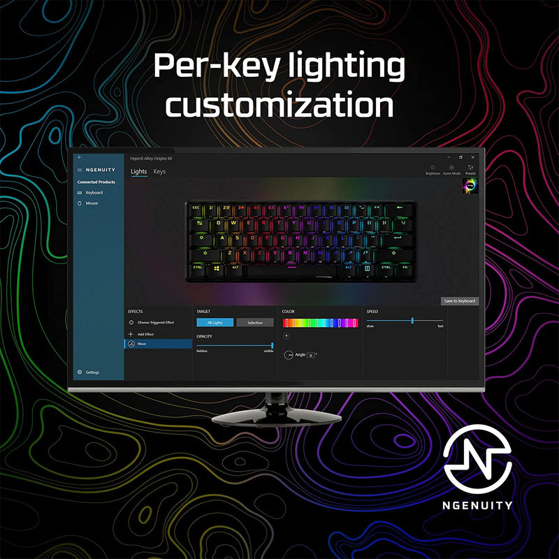 HyperX Alloy Origins 60 RGB Mechanical Gaming Keyboard