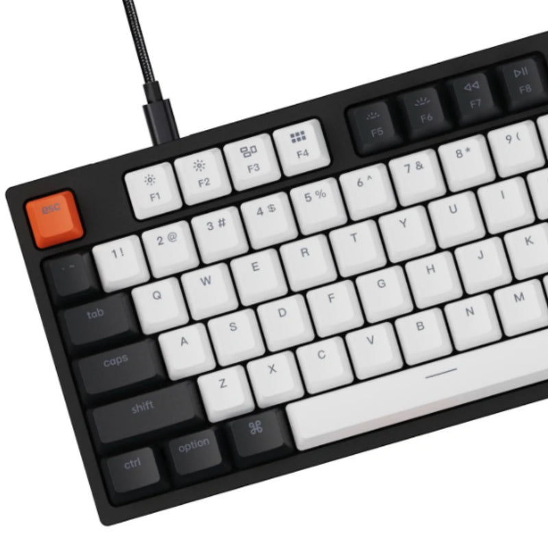 Keychron C1 80% TKL Wired Mechanical Keyboard - RGB Backlight