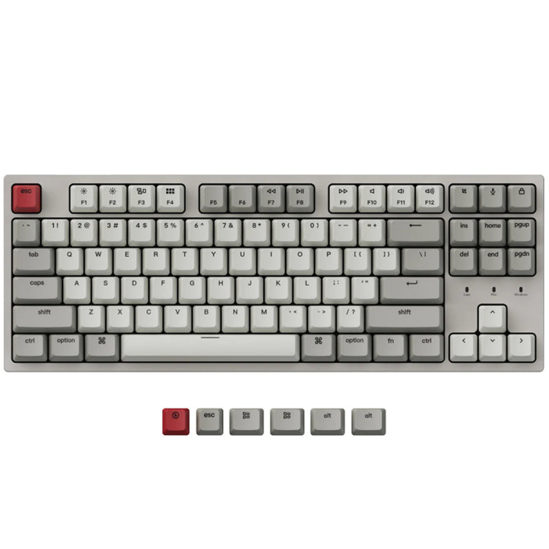 Keychron C1 TKL Mechanical Wired Keyboard - Retro