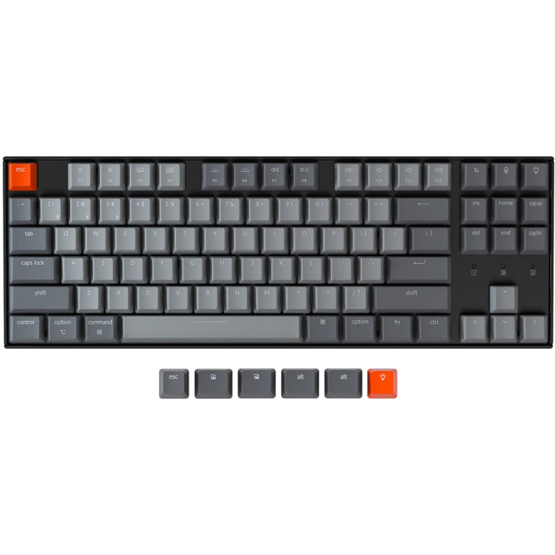 Keychron K8 80% TKL Wireless Mechanical Keyboard - RGB Backlight