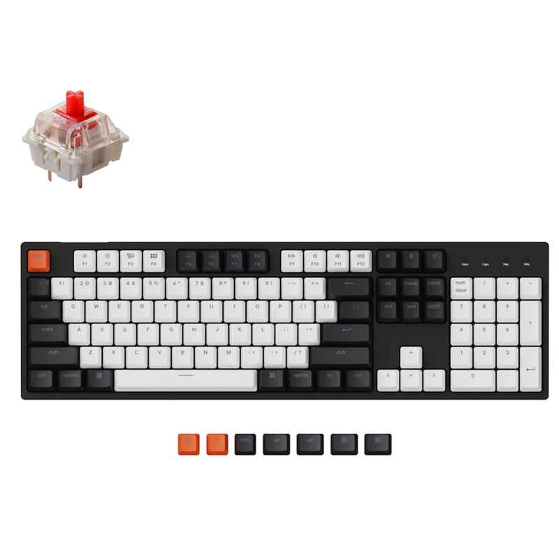 Keychron C2 Full Size Wired Mechanical Keyboard - RGB Backlight