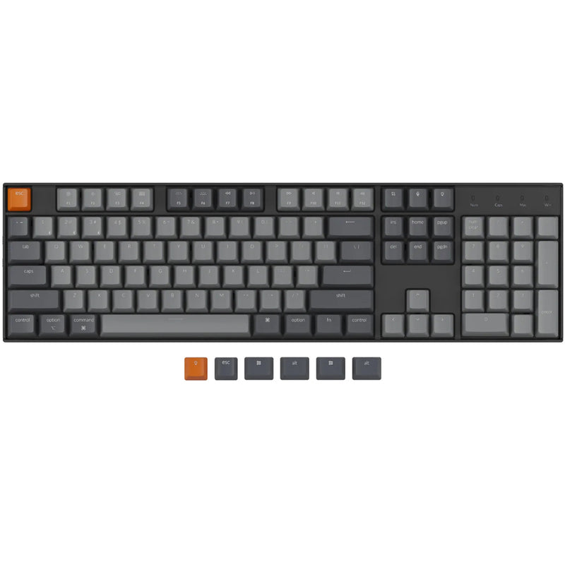 Keychron K10 Full Size Mechanical Wireless Keyboard - RGB Backlight