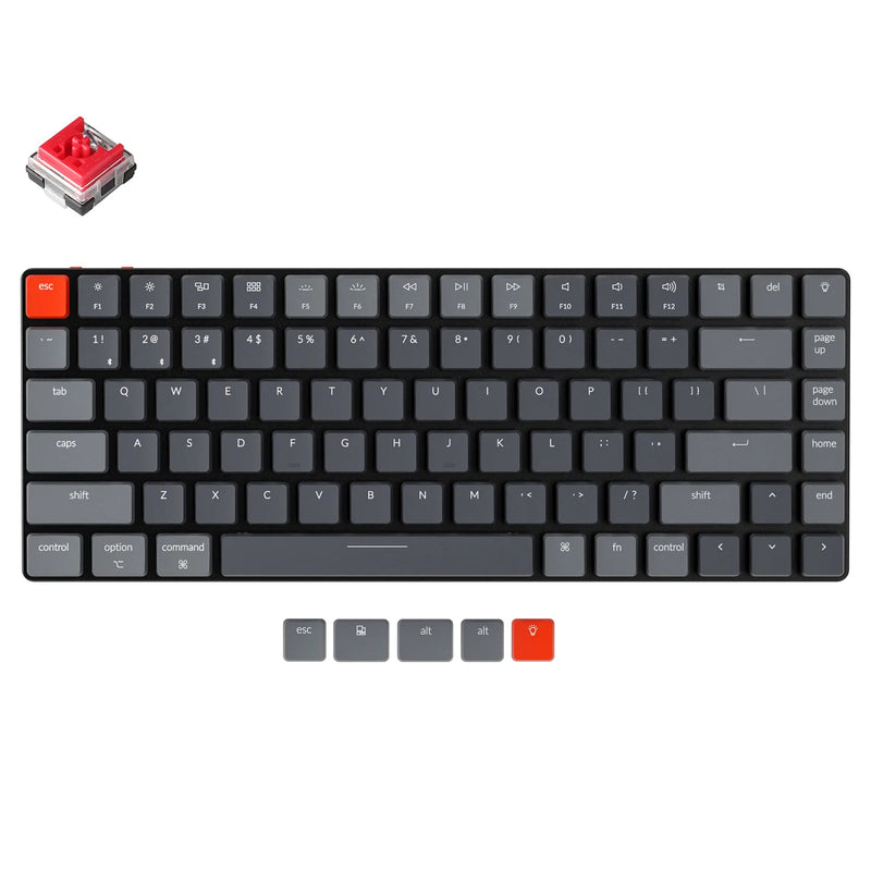 Keychron K3 Ultra-Slim 75% Low Profile Wireless Mechanical Keyboard - RGB Backlight