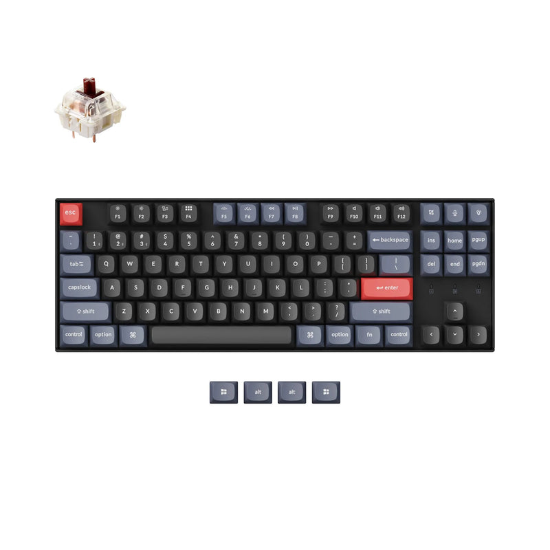 Keychron K8 Pro 80% TKL Wireless Mechanical Keyboard - RGB Backlight