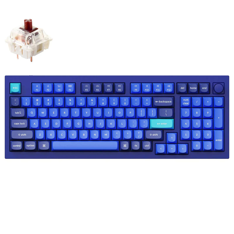 Keychron Q5 96% Wired Mechanical Keyboard - Blue