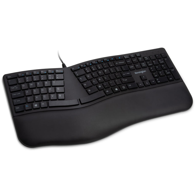 Kensington Pro Fit K75400US Ergonomic Keyboard - Black