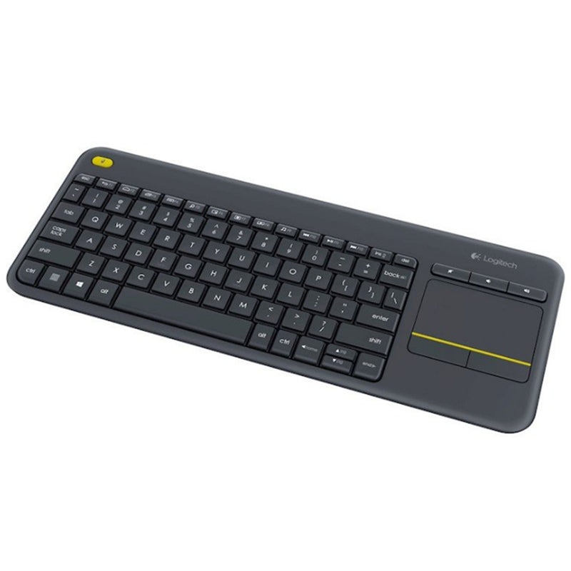 Logitech K400 Plus Wireless Touch Keyboard - Black