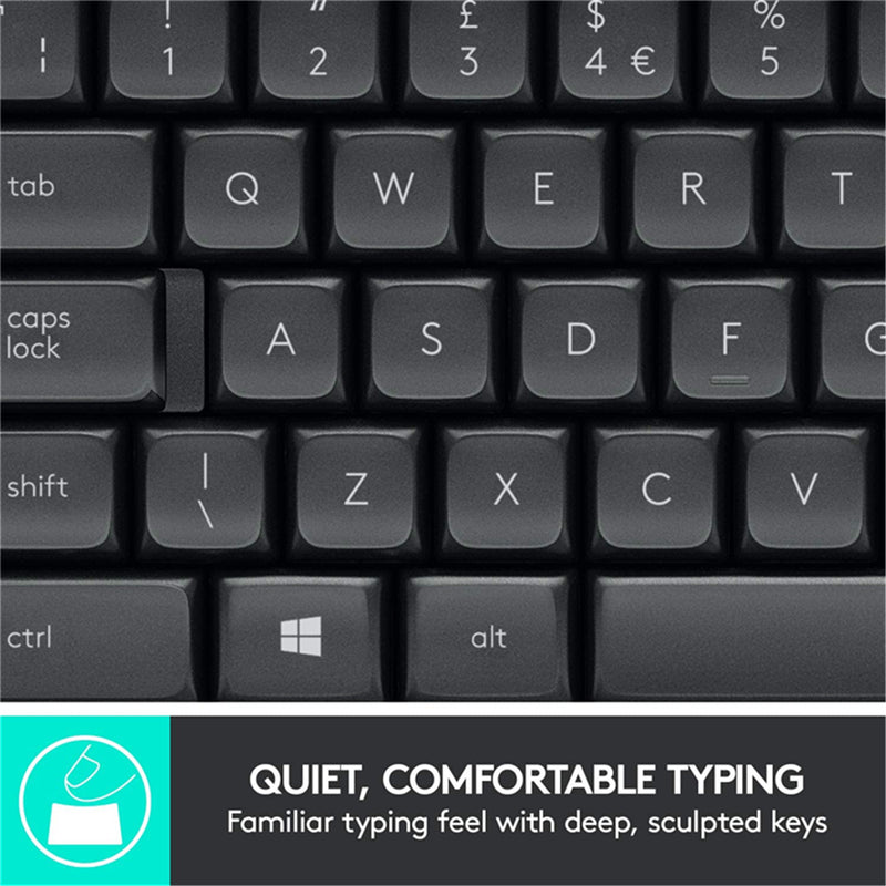 Logitech MK545 Wireless Advanced Keyboard & Mouse Combo