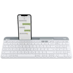 Logitech K580 Slim Multi-Device Wireless Keyboard - White
