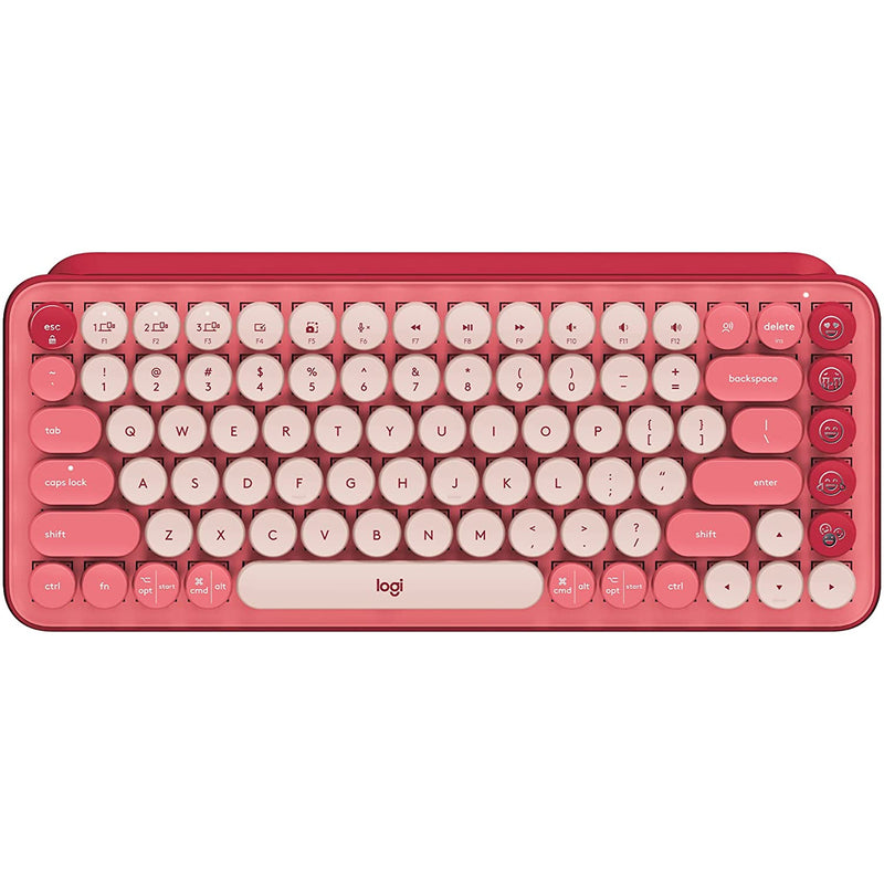 Logitech POP Keys Wireless Mechanical Keyboard with Customizable Emoji Keys