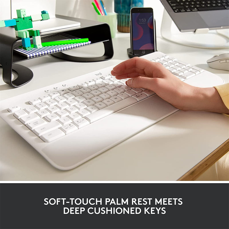 Logitech Signature K650 Wireless Keyboard - White