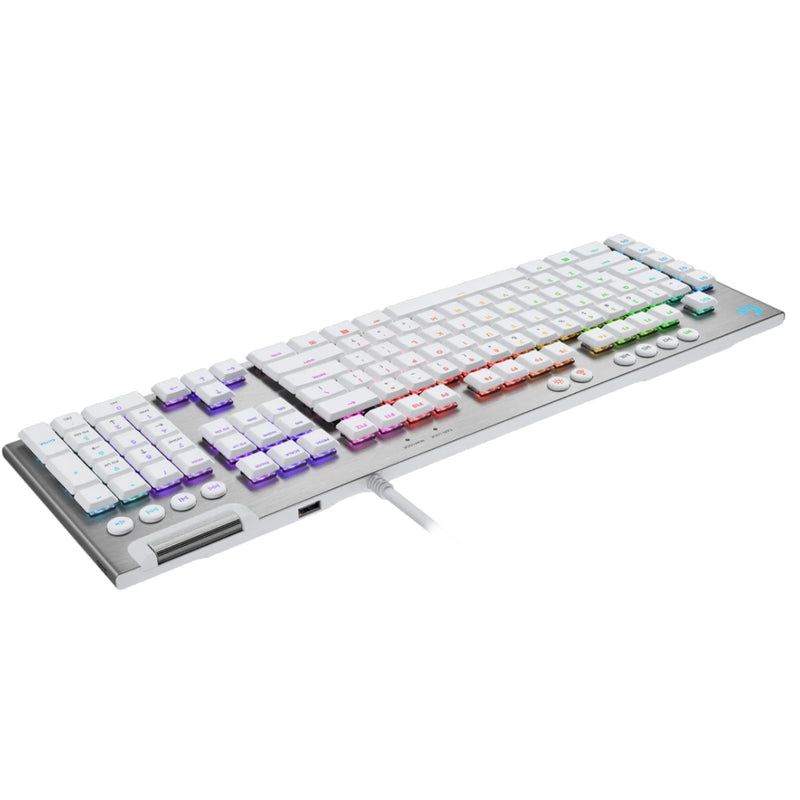 Logitech G815 LIGHTSYNC RGB GL Mechanical Gaming Keyboard - White