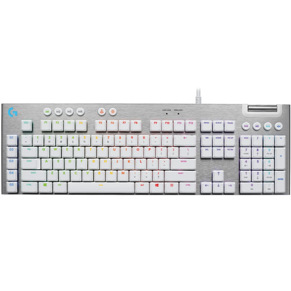 Logitech G815 LIGHTSYNC RGB GL Mechanical Gaming Keyboard - White