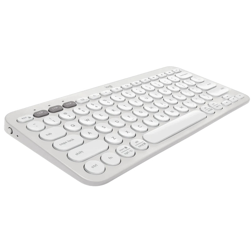 Logitech Pebble Key 2 K380s Bluetooth Keyboard - Tonal White