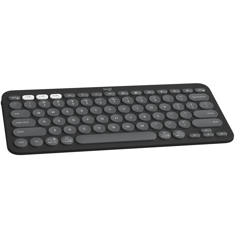 Logitech Pebble Key 2 K380s Bluetooth Keyboard - Tonal Graphite