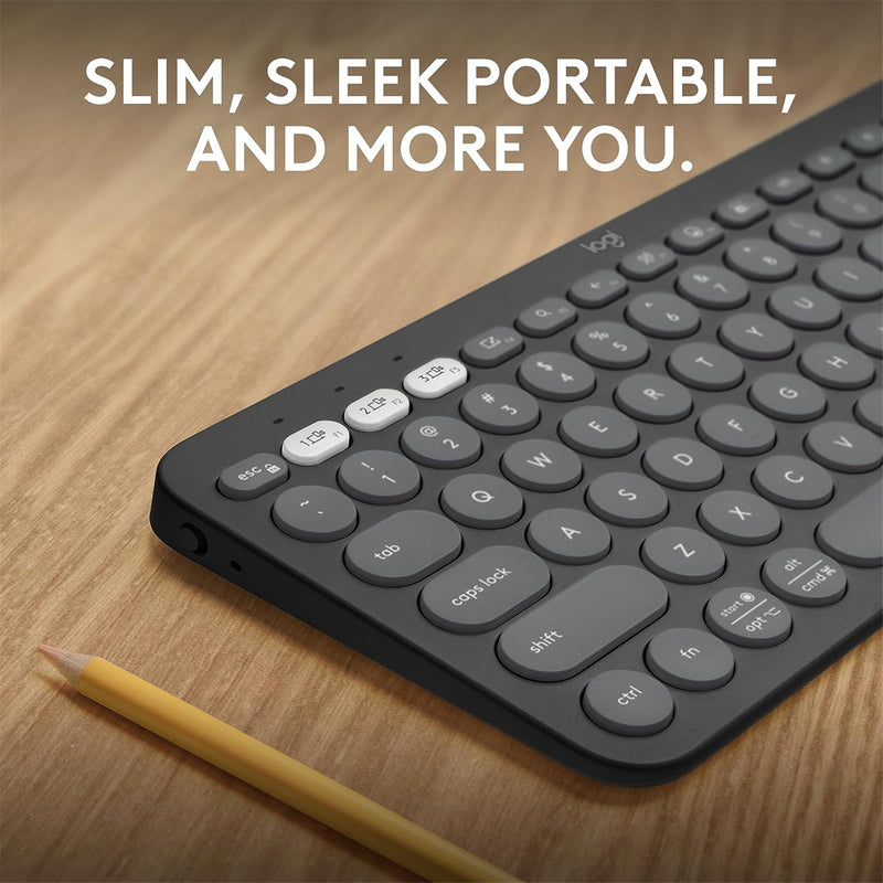 Logitech Pebble Key 2 K380s Bluetooth Keyboard - Tonal Rose