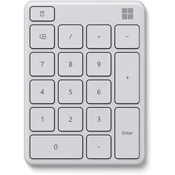 Microsoft Bluetooth Wireless Number Pad - Glacier