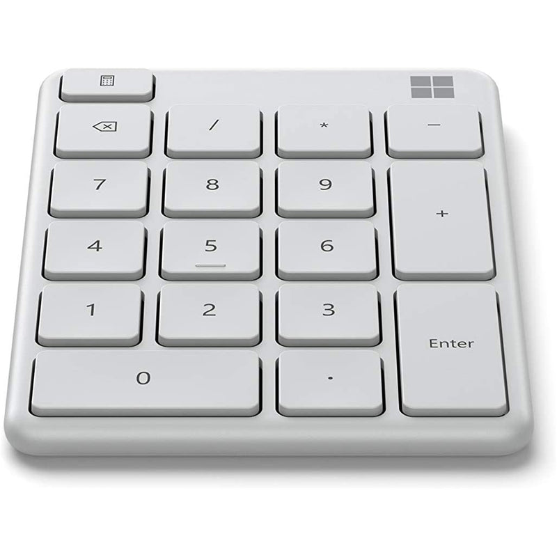 Microsoft Bluetooth Wireless Number Pad - Glacier