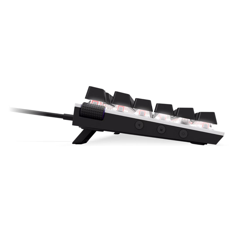 NZXT MiniTKL Compact Mechanical Keyboard - White Colour,