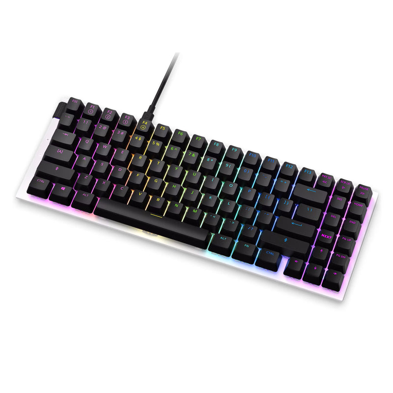 NZXT MiniTKL Compact Mechanical Keyboard - White Colour,