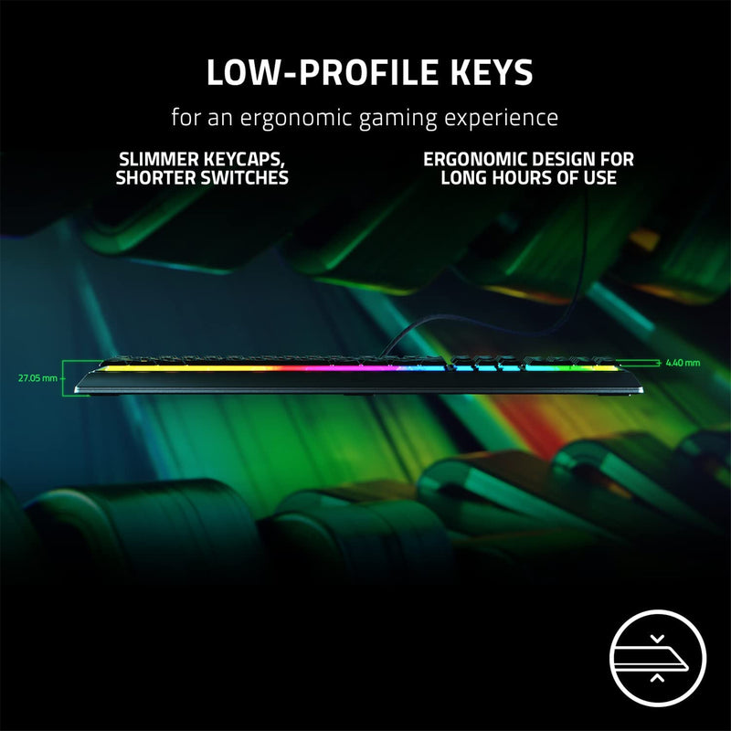 Razer Ornata V3 RGB Low Profile Gaming Keyboard
