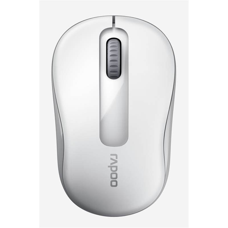 Rapoo X1800SWH Wireless Multimedia Keyboard & Mouse Combo - White