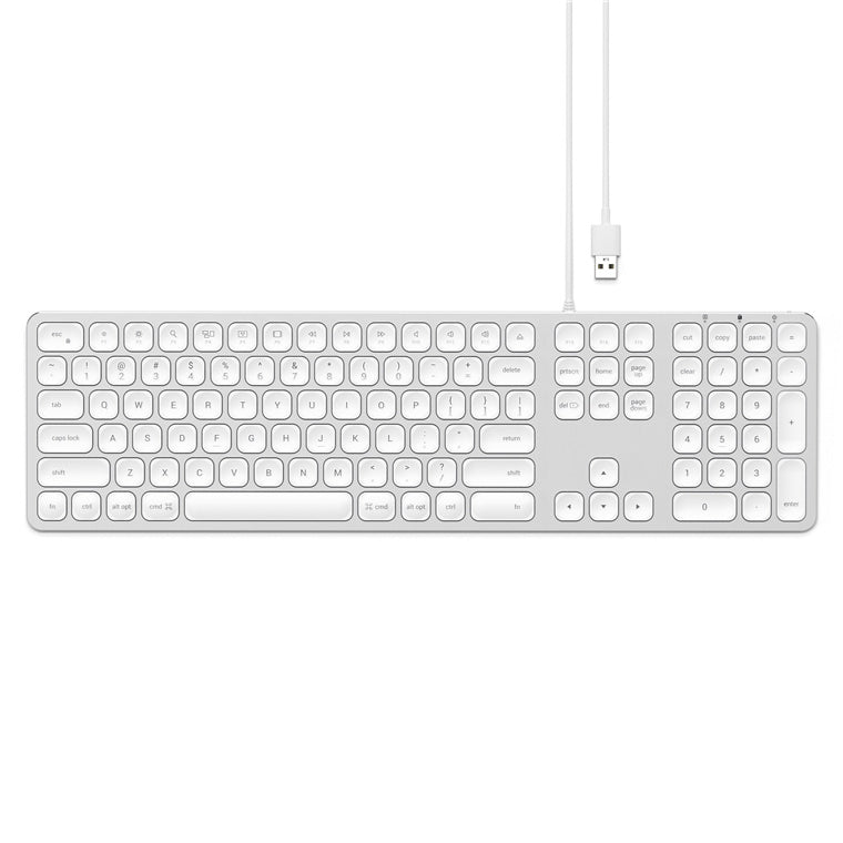 SATECHI Full Size Keyboard - Silver