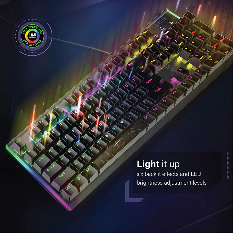 Vertux COMANDO High Performance Mechanical Gaming Keyboard