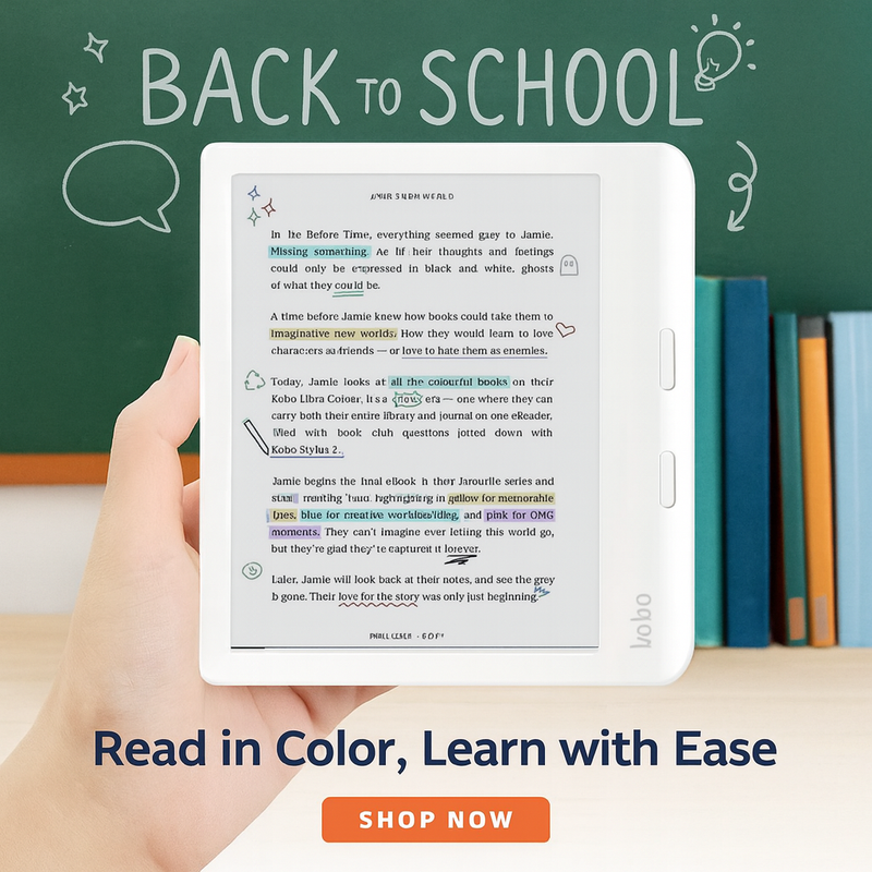 Kobo Libra Color eReader - White